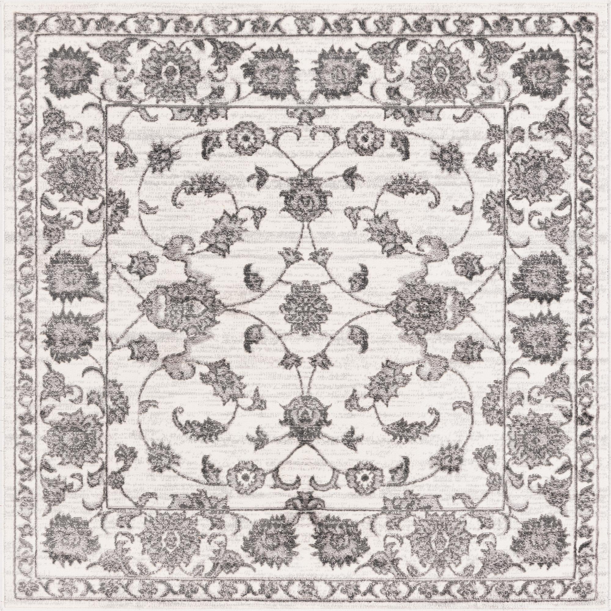 5' 3 x 5' 3 Boston Square Rug