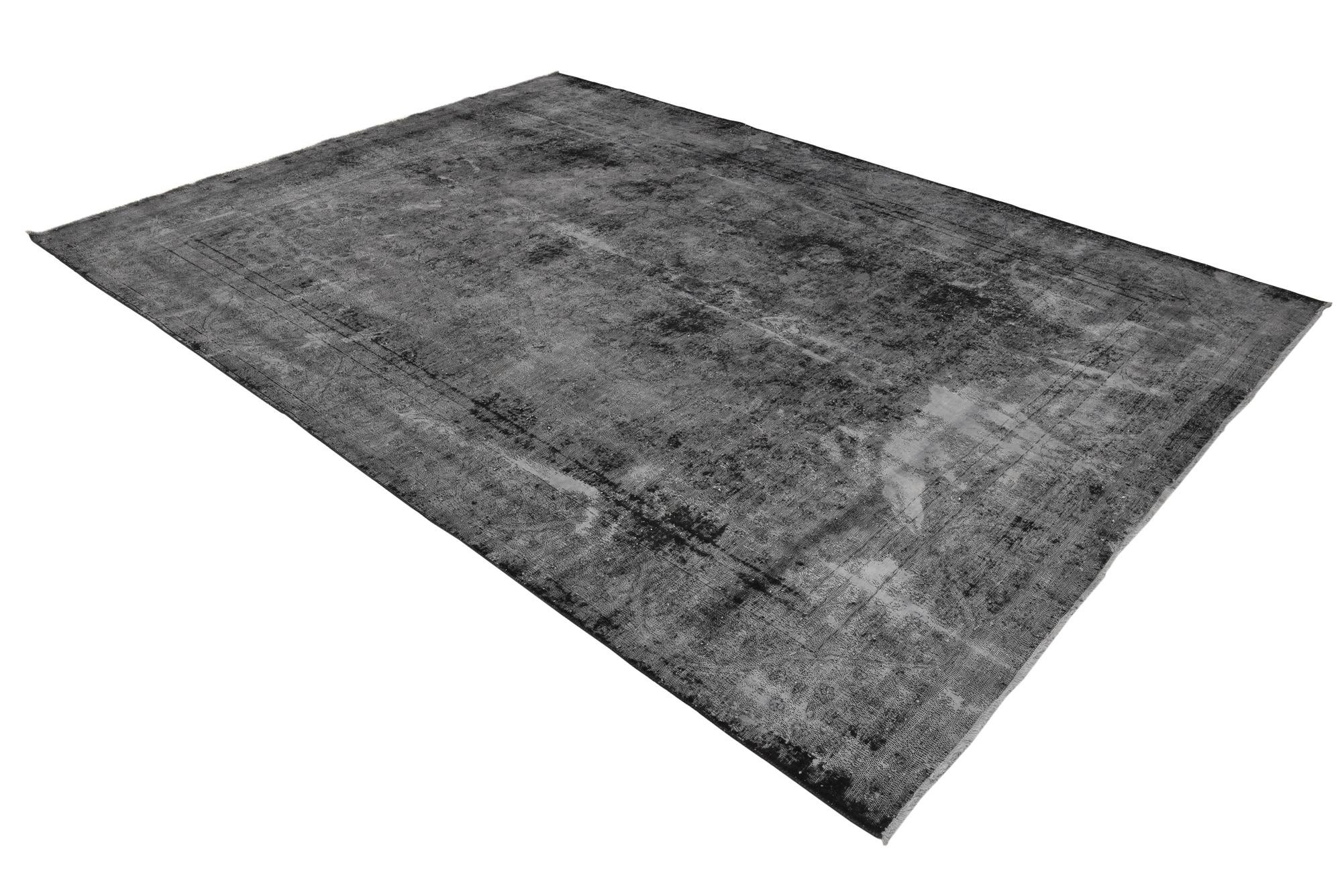 9' x 12' 3 Hand Knotted Ultra Vintage Persian Wool Rug