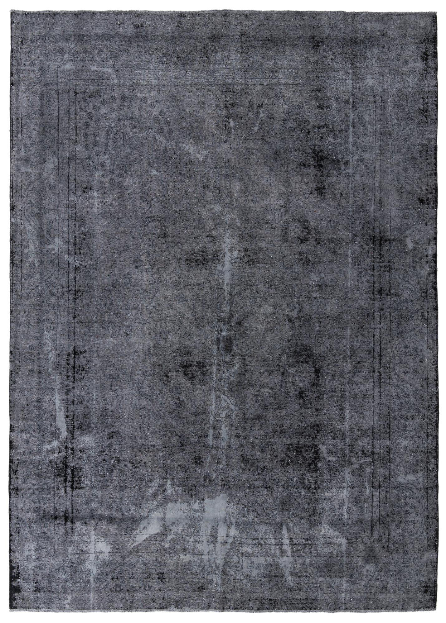 9' x 12' 3 Hand Knotted Ultra Vintage Persian Wool Rug
