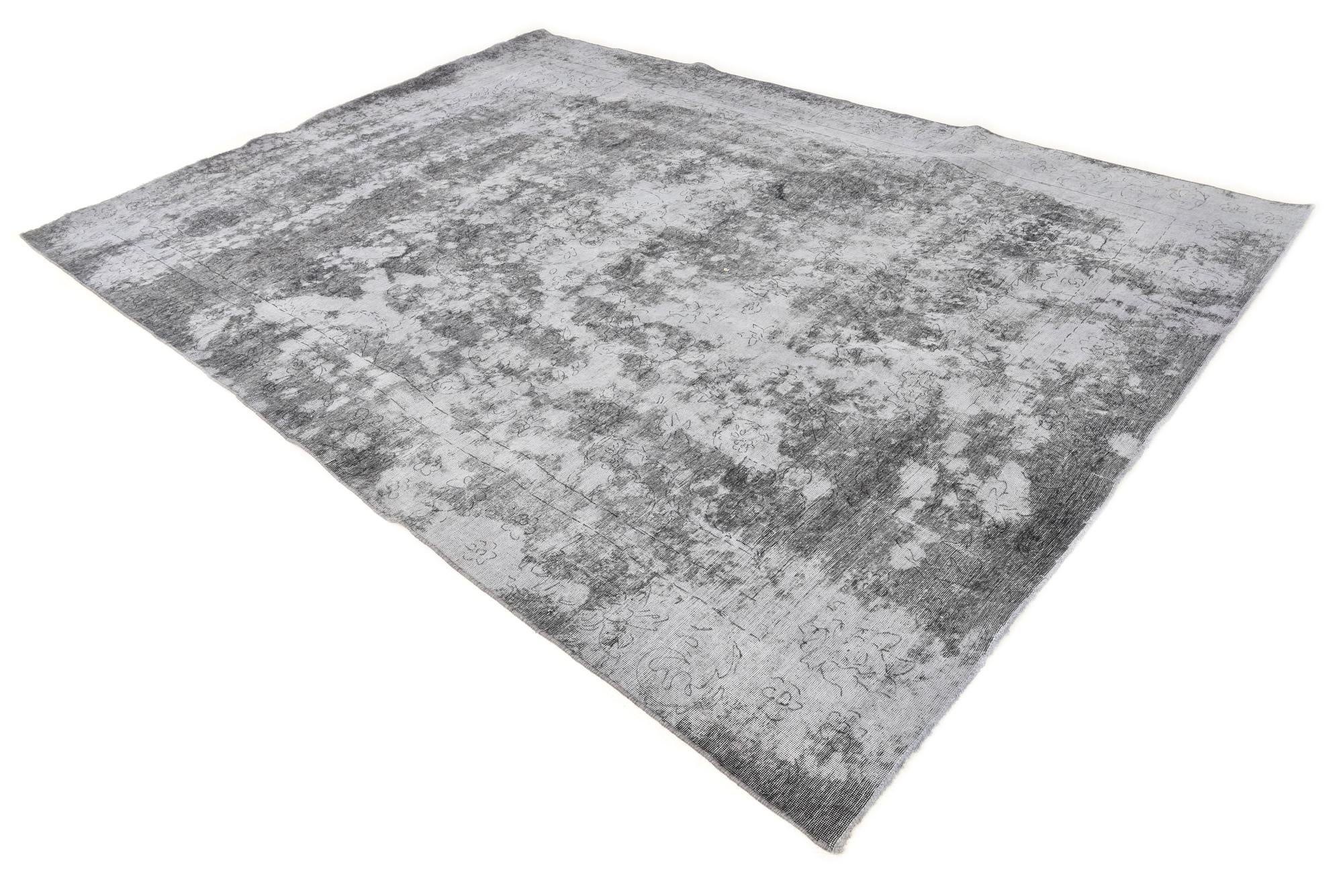 8' 9 x 12' Hand Knotted Ultra Vintage Persian Wool Rug