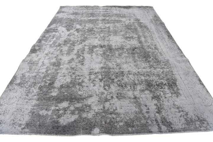 8' 9 x 12' Hand Knotted Ultra Vintage Persian Wool Rug