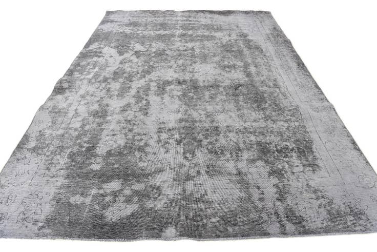 Detail image of 8' 9 x 12' Hand Knotted Ultra Vintage Persian Wool Rug