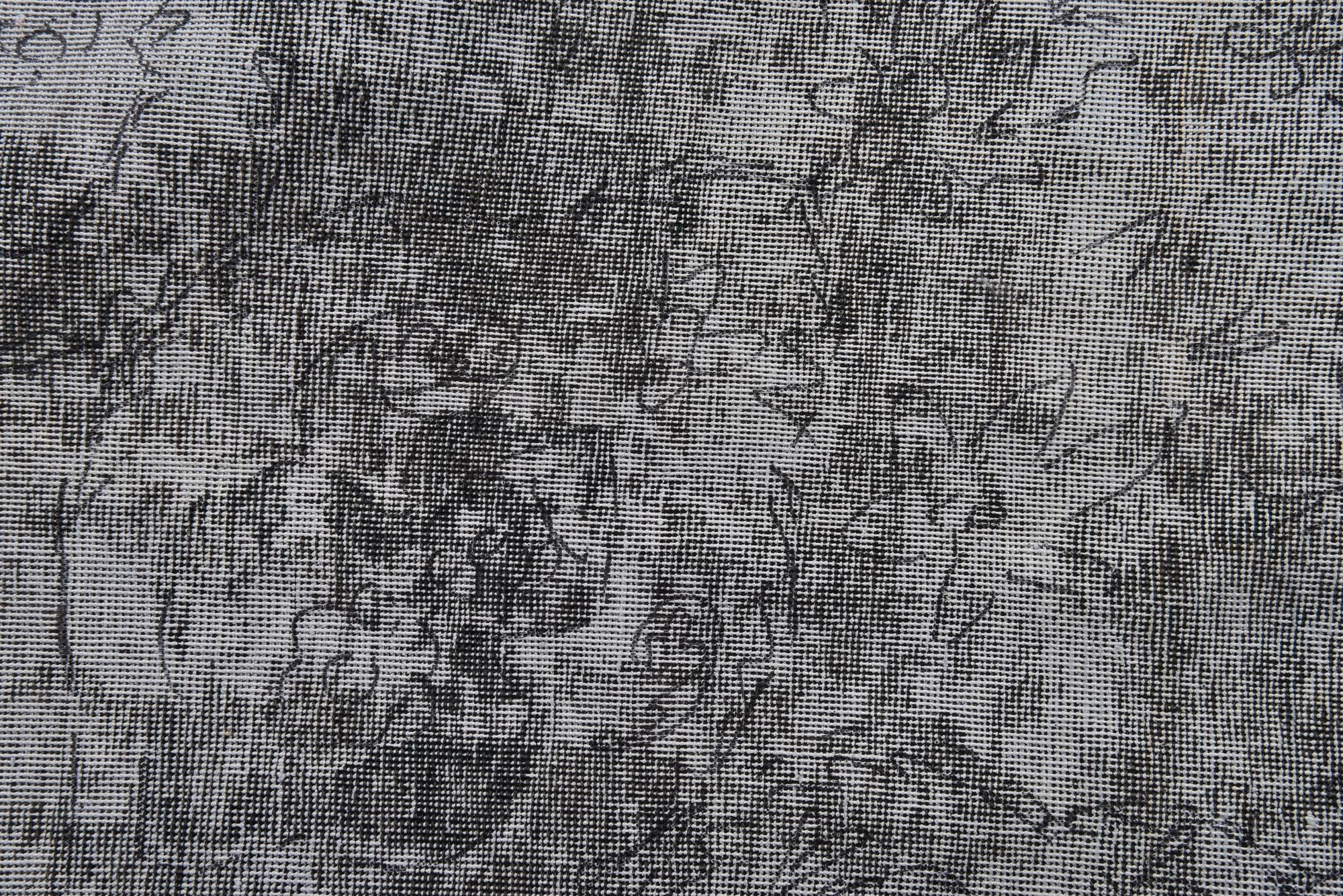 8' 9 x 12' Hand Knotted Ultra Vintage Persian Wool Rug
