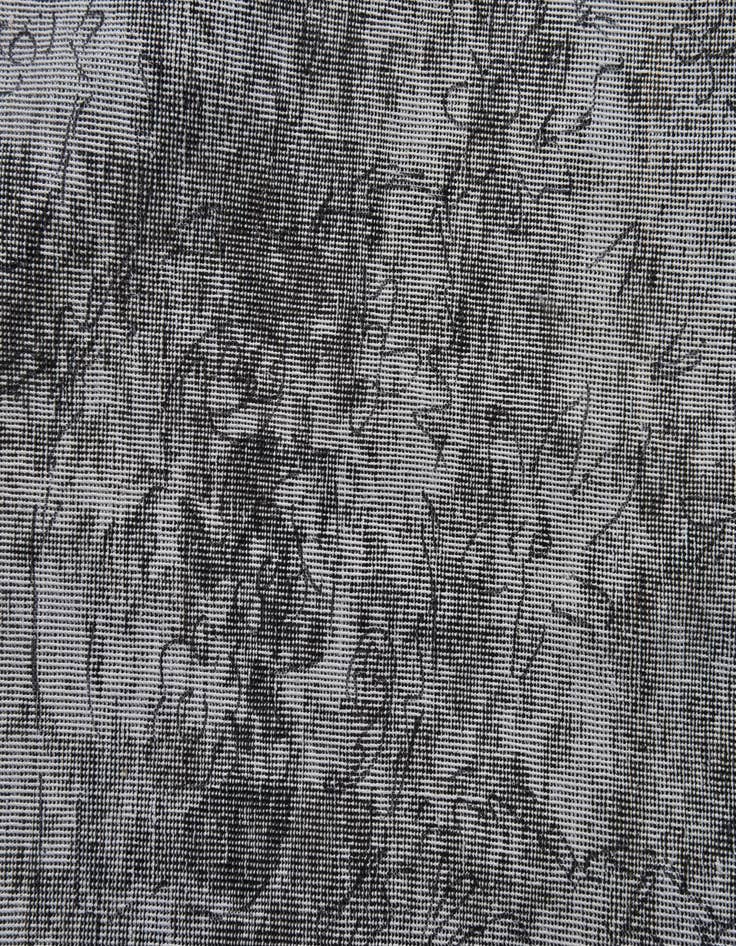 Detail image of 8' 9 x 12'  Hand Knotted Ultra Vintage Persian Wool Rug