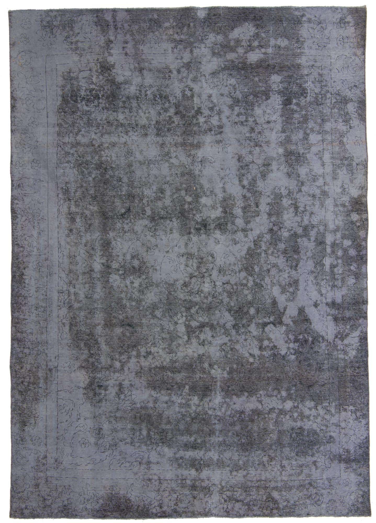 8' 9 x 12' Hand Knotted Ultra Vintage Persian Wool Rug