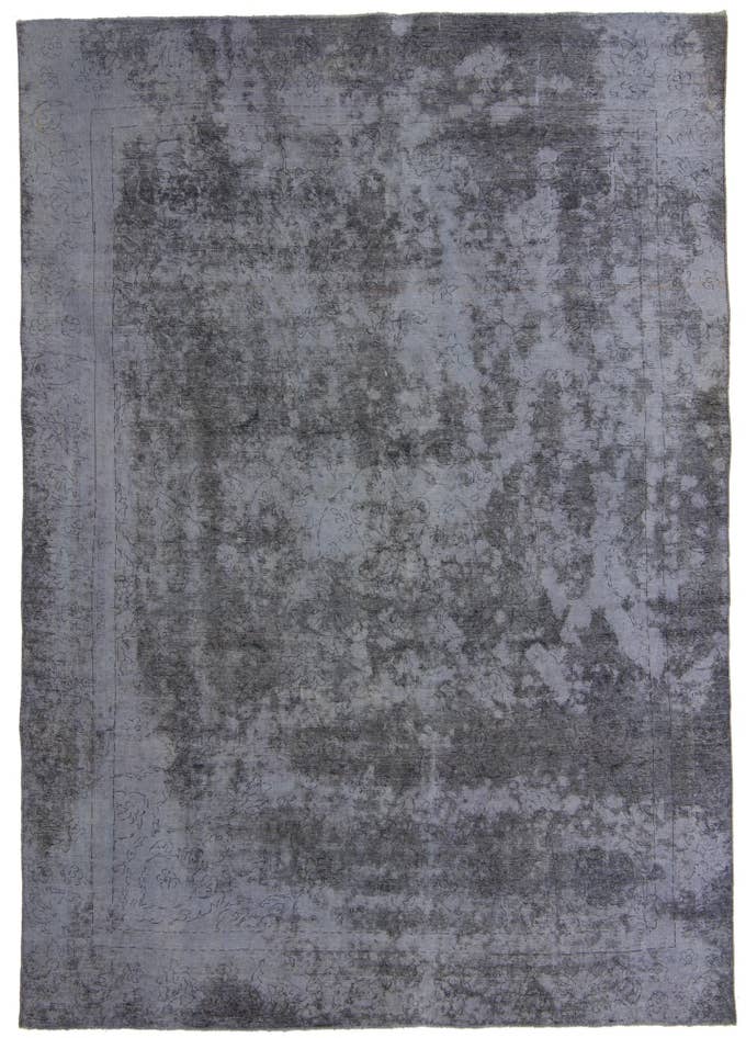 Detail image of 8' 9 x 12' Hand Knotted Ultra Vintage Persian Wool Rug