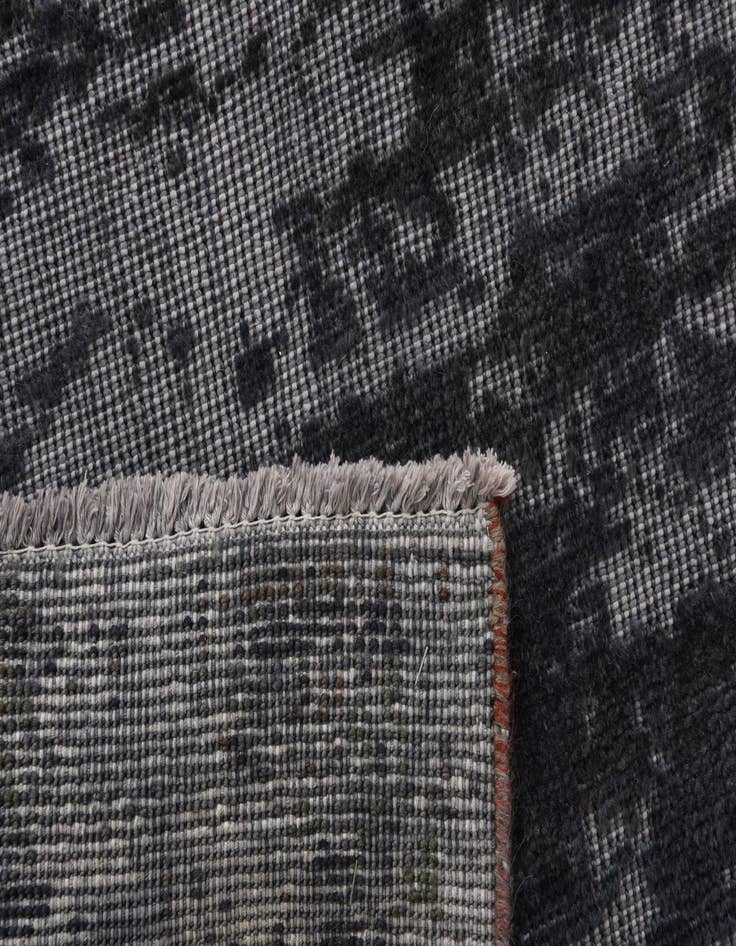 Detail image of 6' 3 x 9' 8  Hand Knotted Ultra Vintage Persian Wool Rug