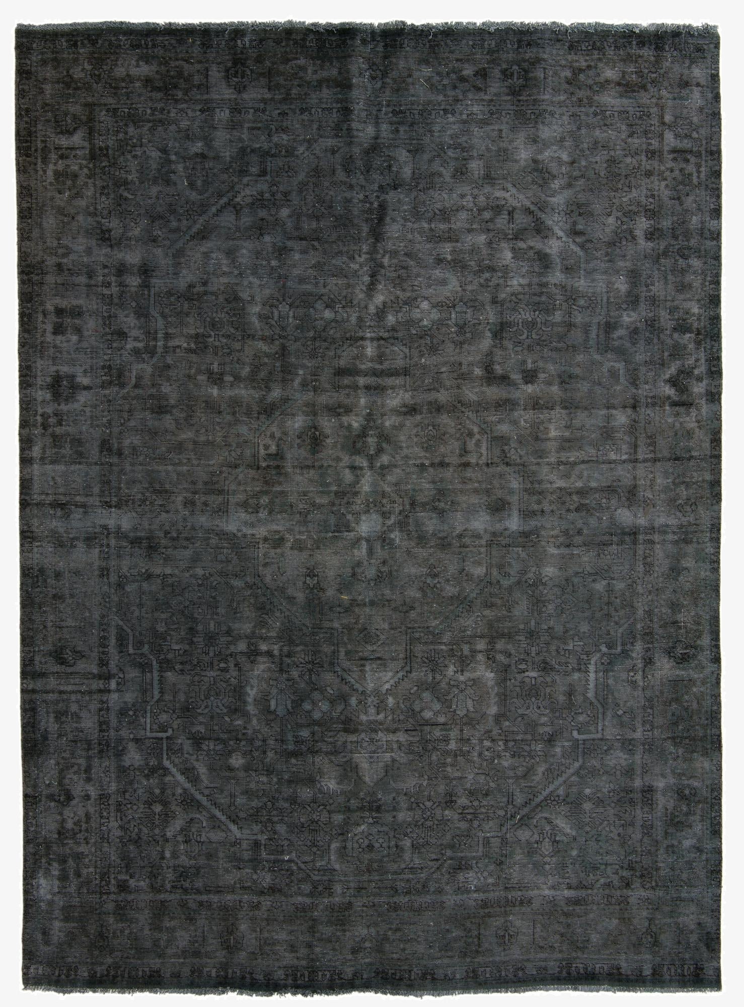 9' 5 x 12' 9  Hand Knotted Ultra Vintage Persian Wool Rug