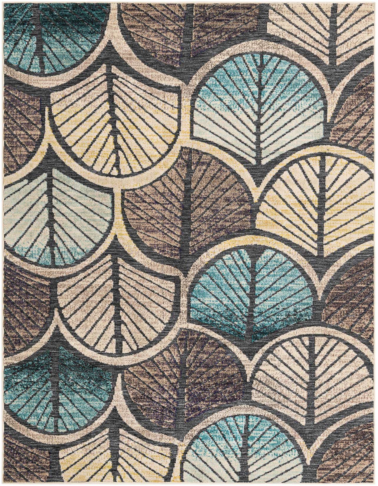 6' x 9' Easy-Clean Casablanca Indoor / Outdoor Rug