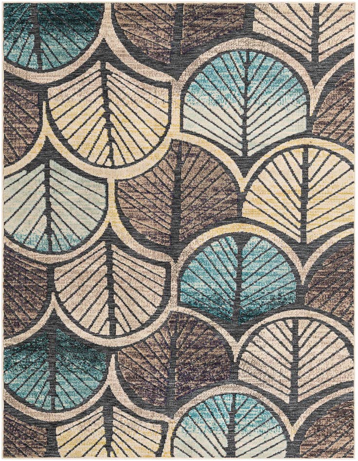 Detail image of 6' x 9' Easy-Clean Casablanca Indoor / Outdoor Rug