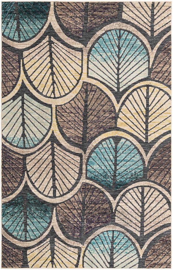 Detail image of 6' x 9' Easy-Clean Casablanca Indoor / Outdoor Rug