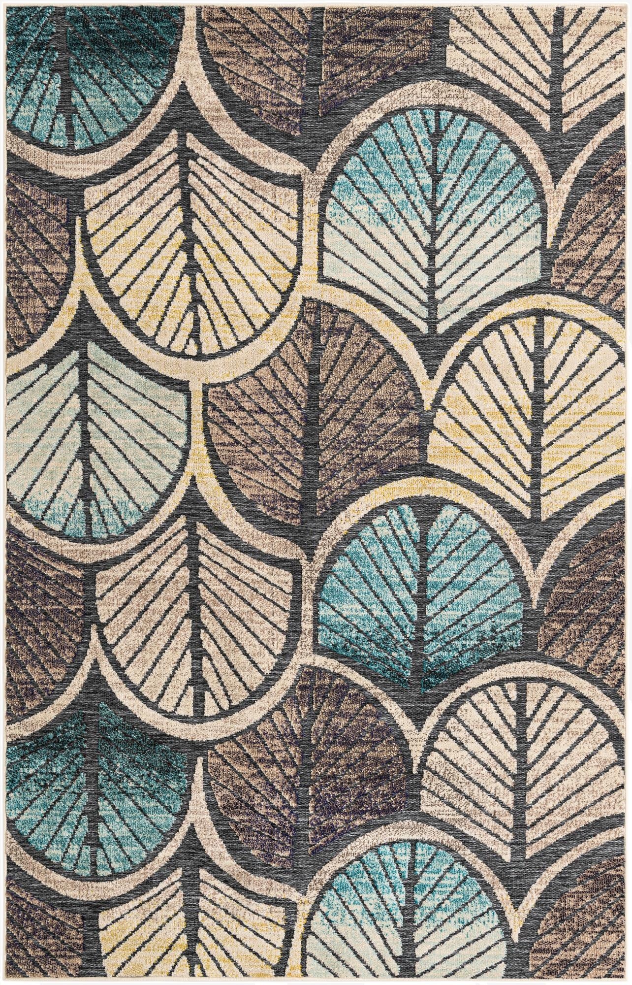 6' x 9'  Washable Casablanca Indoor / Outdoor Rug