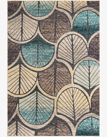 5' x 7' Easy-Clean Casablanca Indoor / Outdoor Rug