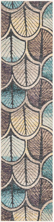 Detail image of 2' 7 x 10' Easy-Clean Casablanca Indoor / Outdoor Runner Rug