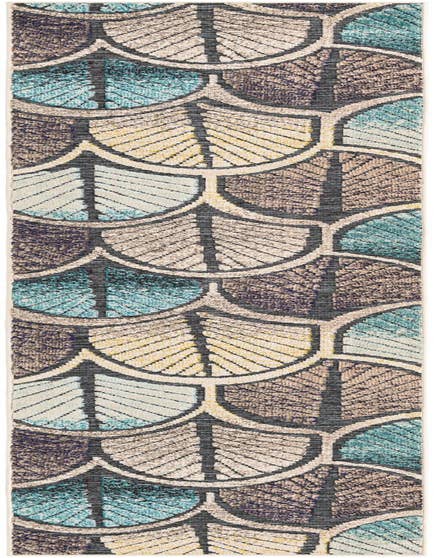 Detail image of 2' 7 x 12' Easy-Clean Casablanca Indoor / Outdoor Runner Rug