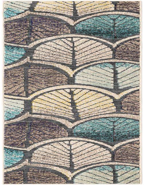 2' x 8' Easy-Clean Casablanca Indoor / Outdoor Runner Rug