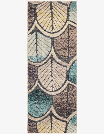 2' x 5' Easy-Clean Casablanca Indoor / Outdoor Runner Rug