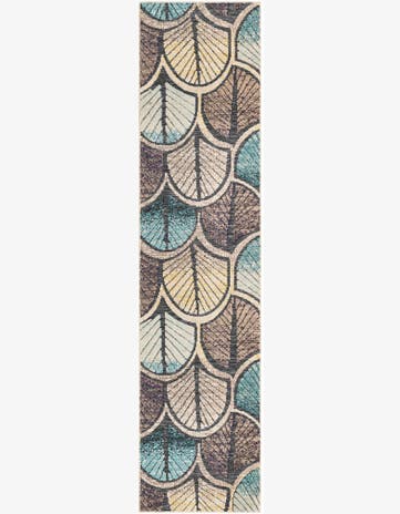 2' 7 x 10' Easy-Clean Casablanca Indoor / Outdoor Runner Rug