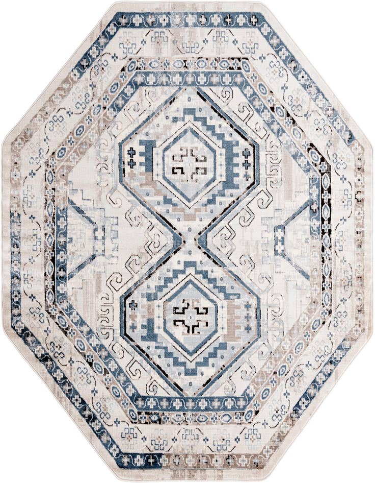 Detail image of 7' 10 x 7' 10 Charlotte Octagon Rug