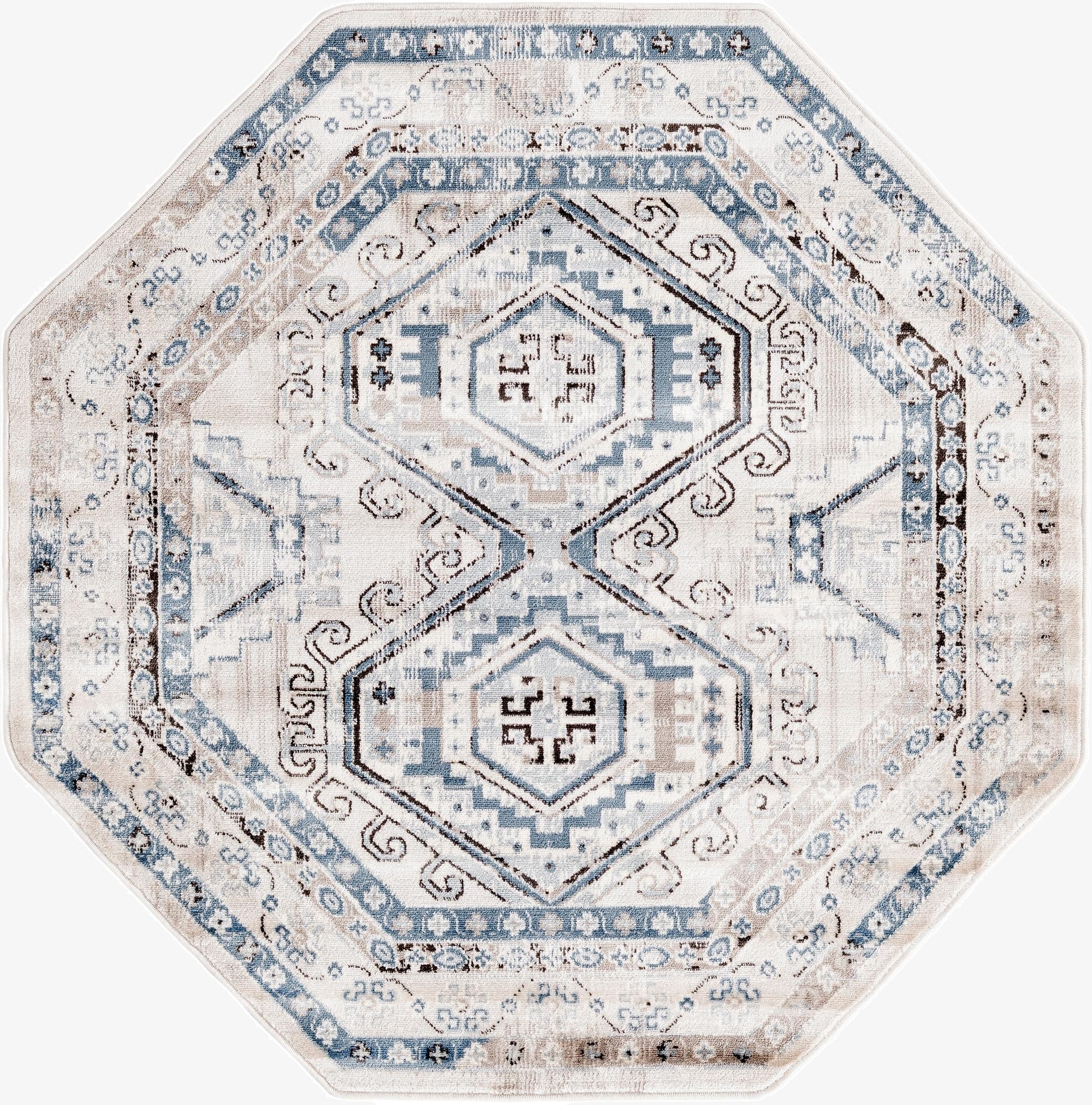 5' 3 x 5' 3 Charlotte Octagon Rug