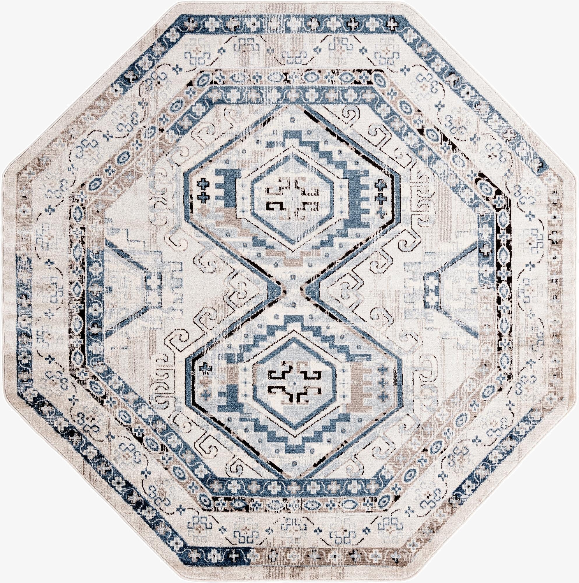 7' 10 x 7' 10 Charlotte Octagon Rug