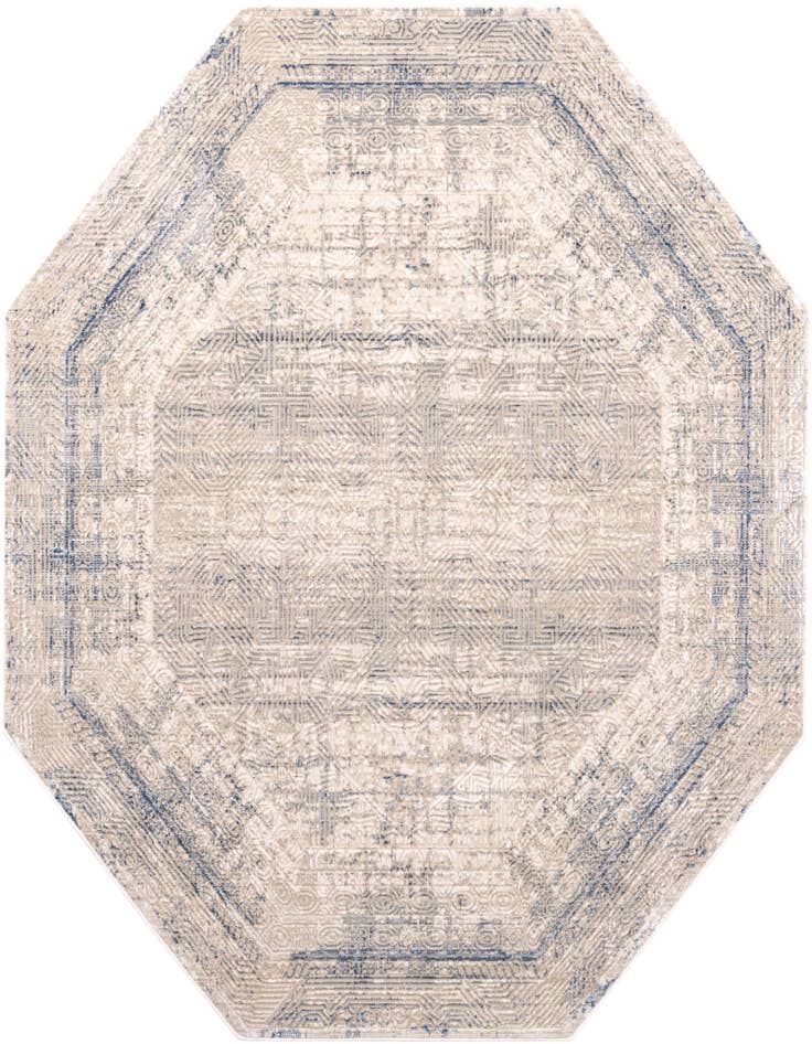Detail image of 7' 10 x 7' 10 Deepa Octagon Rug