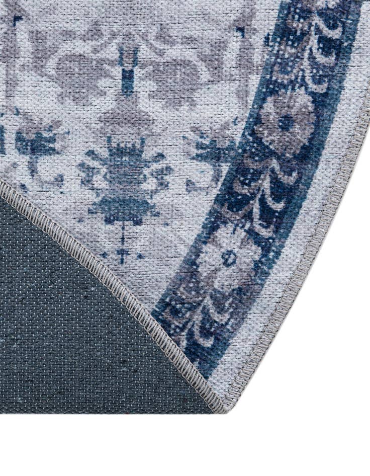 Detail image of 2' x 3' Washable Francesca Oval Rug