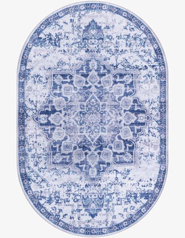 4' x 6' Washable Francesca Oval Rug