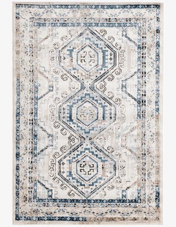 Gray Blue Charlotte Rug