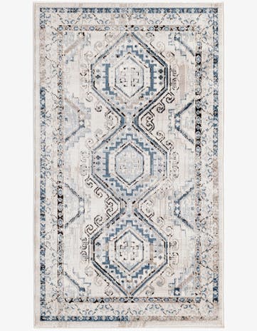 Gray Blue Charlotte Rug