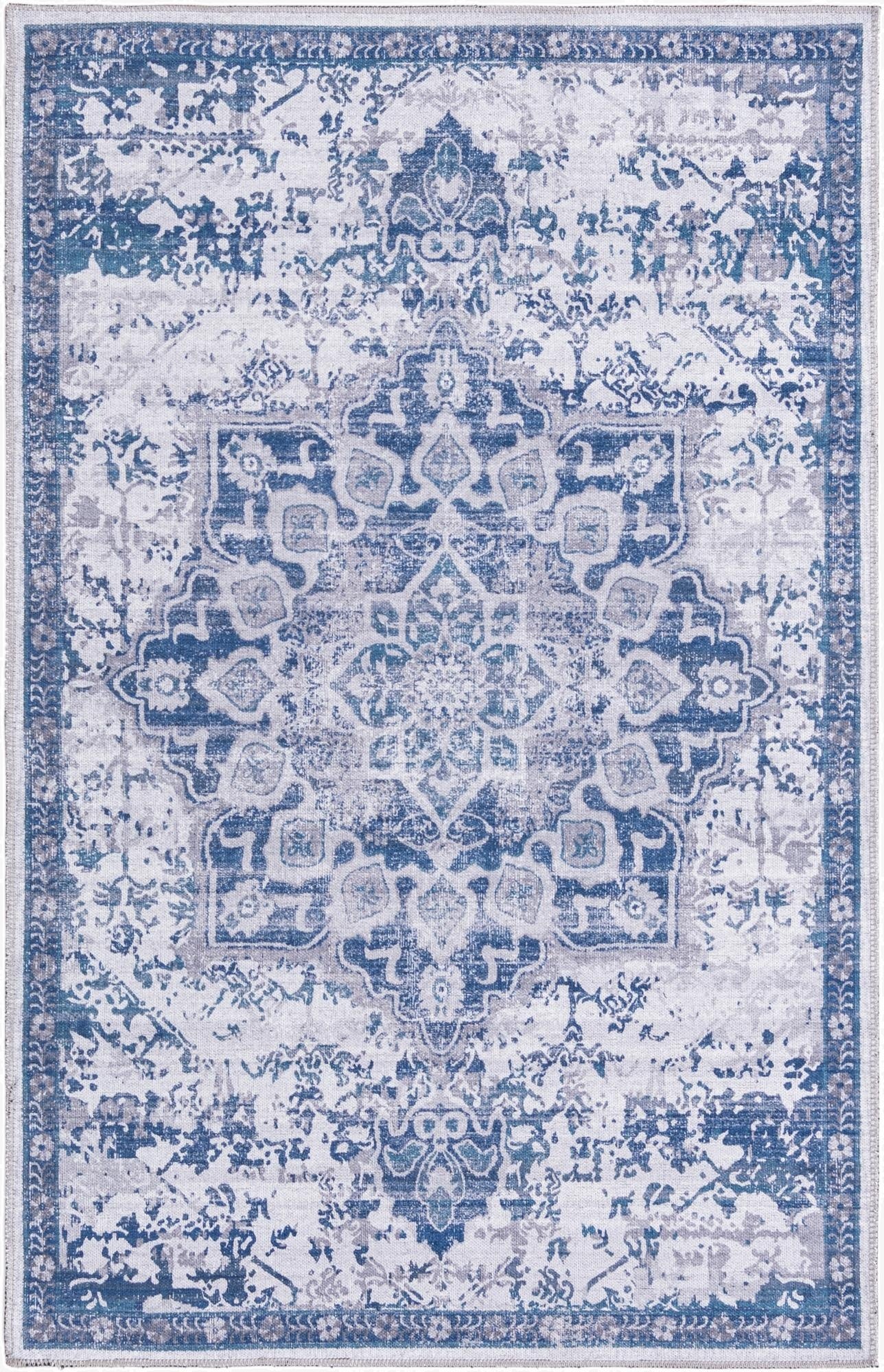 Primary image  4' x 6'  Washable Francesca Rug