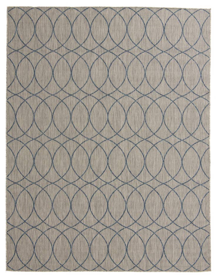 Detail image of 7' 10 x 11' Easy-Clean Lattice Indoor / Outdoor Rug