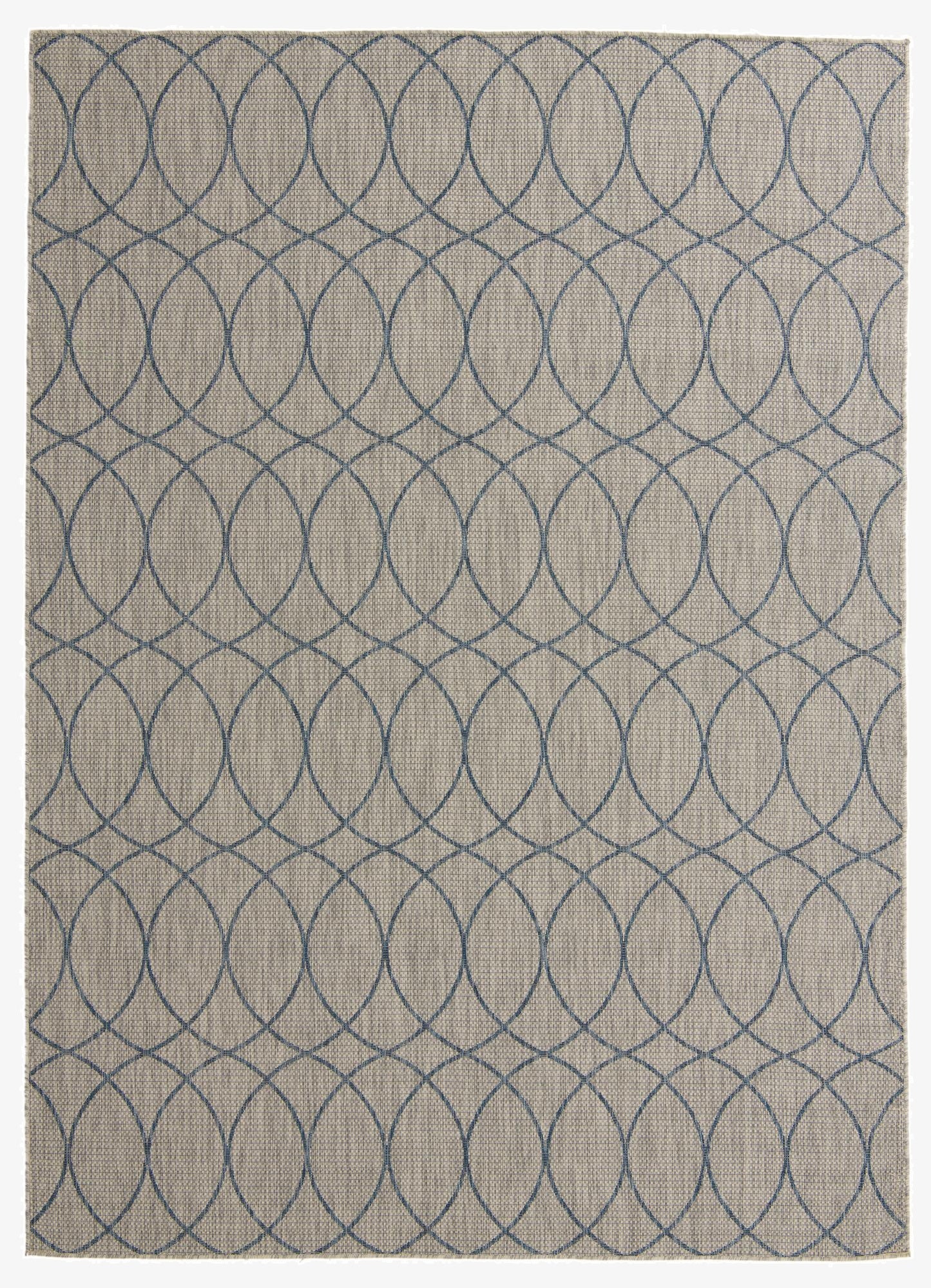 7' 10 x 11' Easy-Clean Trellis Indoor / Outdoor Rug
