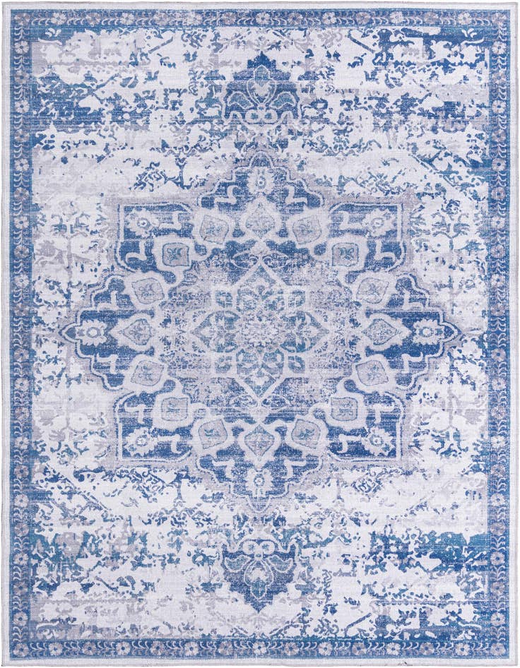 Detail image of 7' 10 x 10' Washable Renaissance Rug