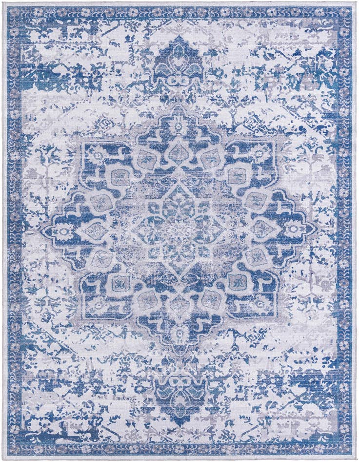 Detail image of 7' 10 x 11' Washable Renaissance Rug