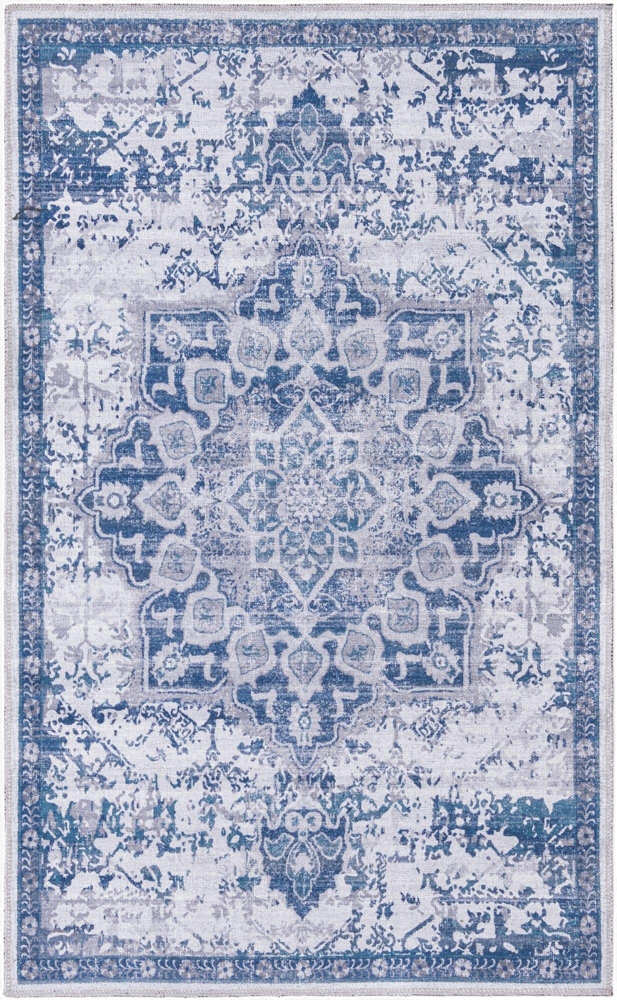 Primary image 3' 3 x 5' 3  Washable Renaissance Rug