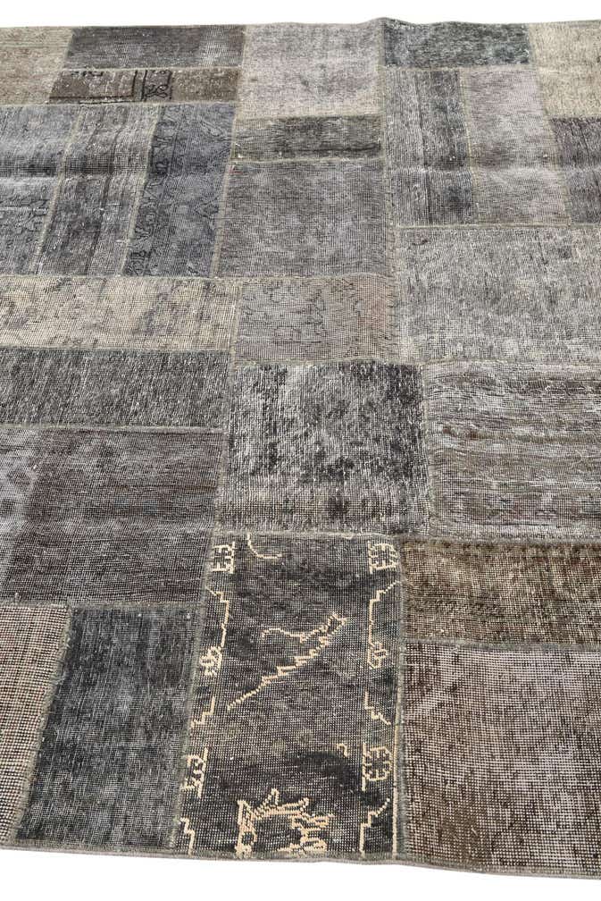 6' 2 x 9' Hand Knotted Ultra Vintage Persian Wool Rug