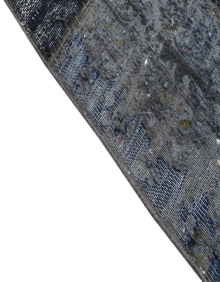 Detail image of 6' x 9'  Hand Knotted Ultra Vintage Persian Wool Rug