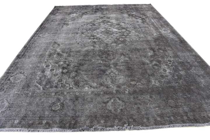 9' 9 x 12' 10 Hand Knotted Ultra Vintage Persian Wool Rug