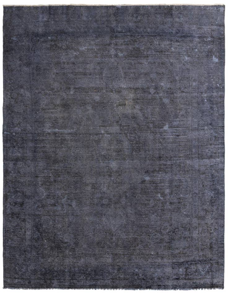 Detail image of 9' x 12' 9 Hand Knotted Ultra Vintage Persian Wool Rug