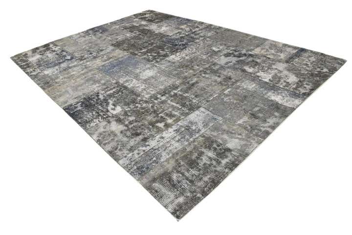 9' x 12' 1 Hand Knotted Ultra Vintage Persian Wool Rug