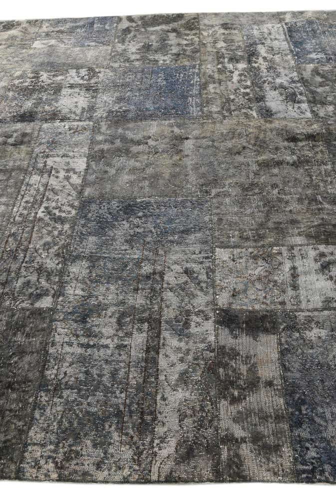 9' x 12' 1 Hand Knotted Ultra Vintage Persian Wool Rug
