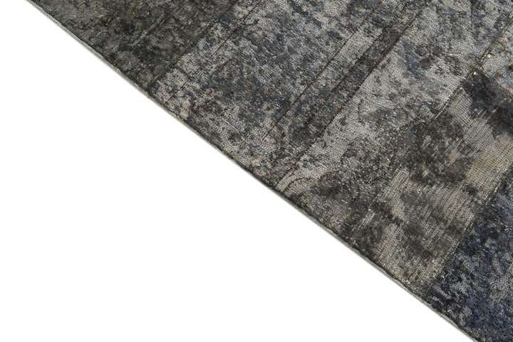 9' x 12' 1 Hand Knotted Ultra Vintage Persian Wool Rug