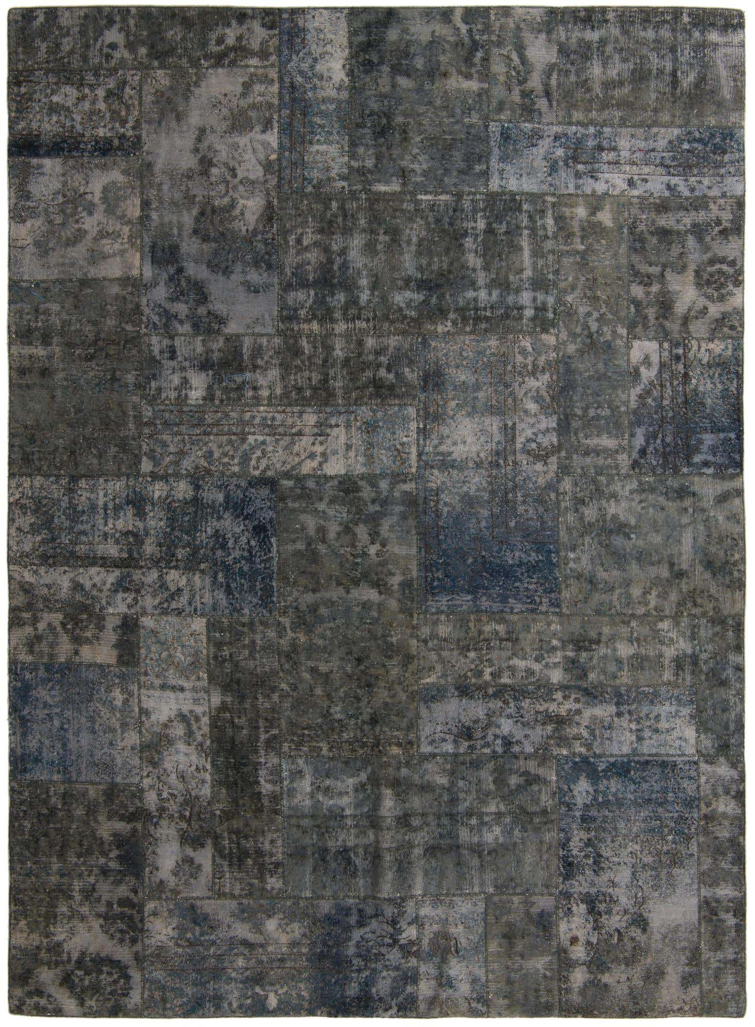 9' x 12' 1 Hand Knotted Ultra Vintage Persian Wool Rug