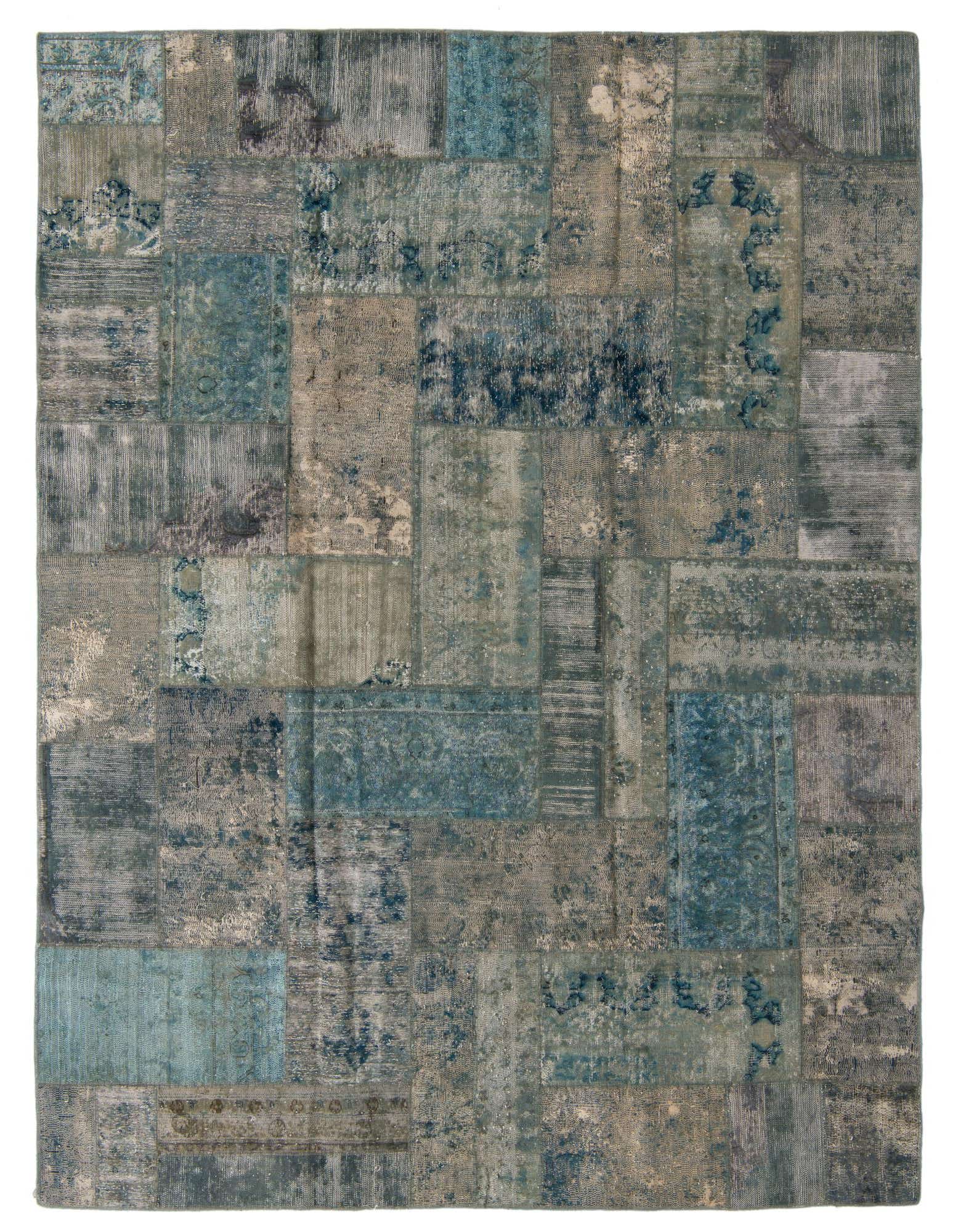 Primary image  8' x 10' 2  Hand Knotted Ultra Vintage Persian Wool Rug