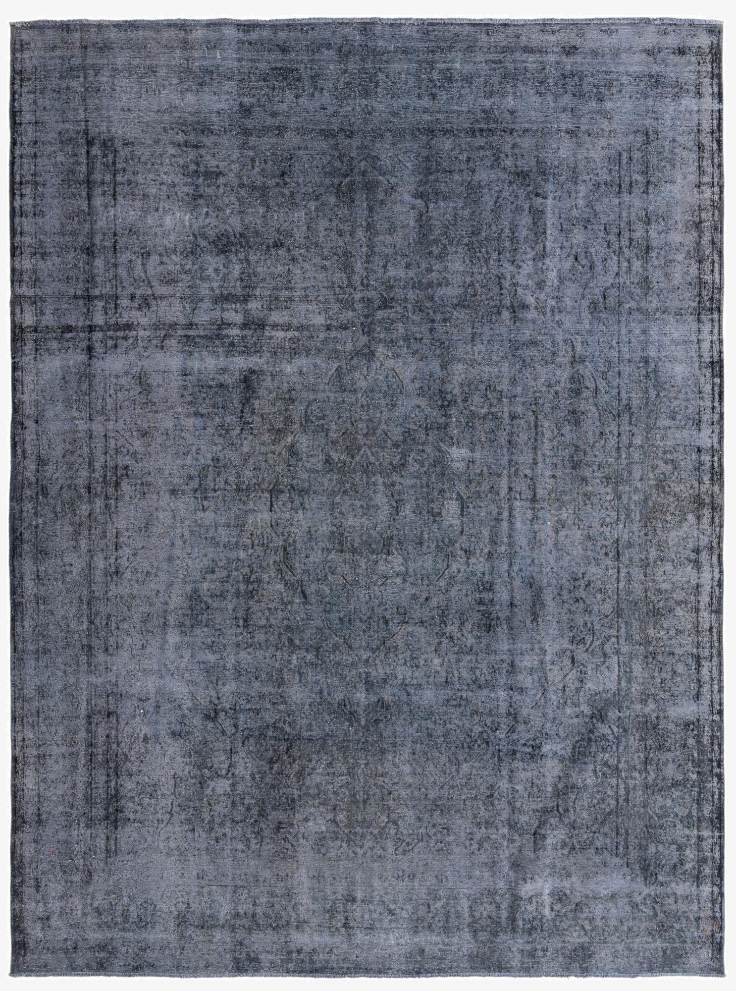 9' 9 x 13' 2  Hand Knotted Ultra Vintage Persian Wool Rug