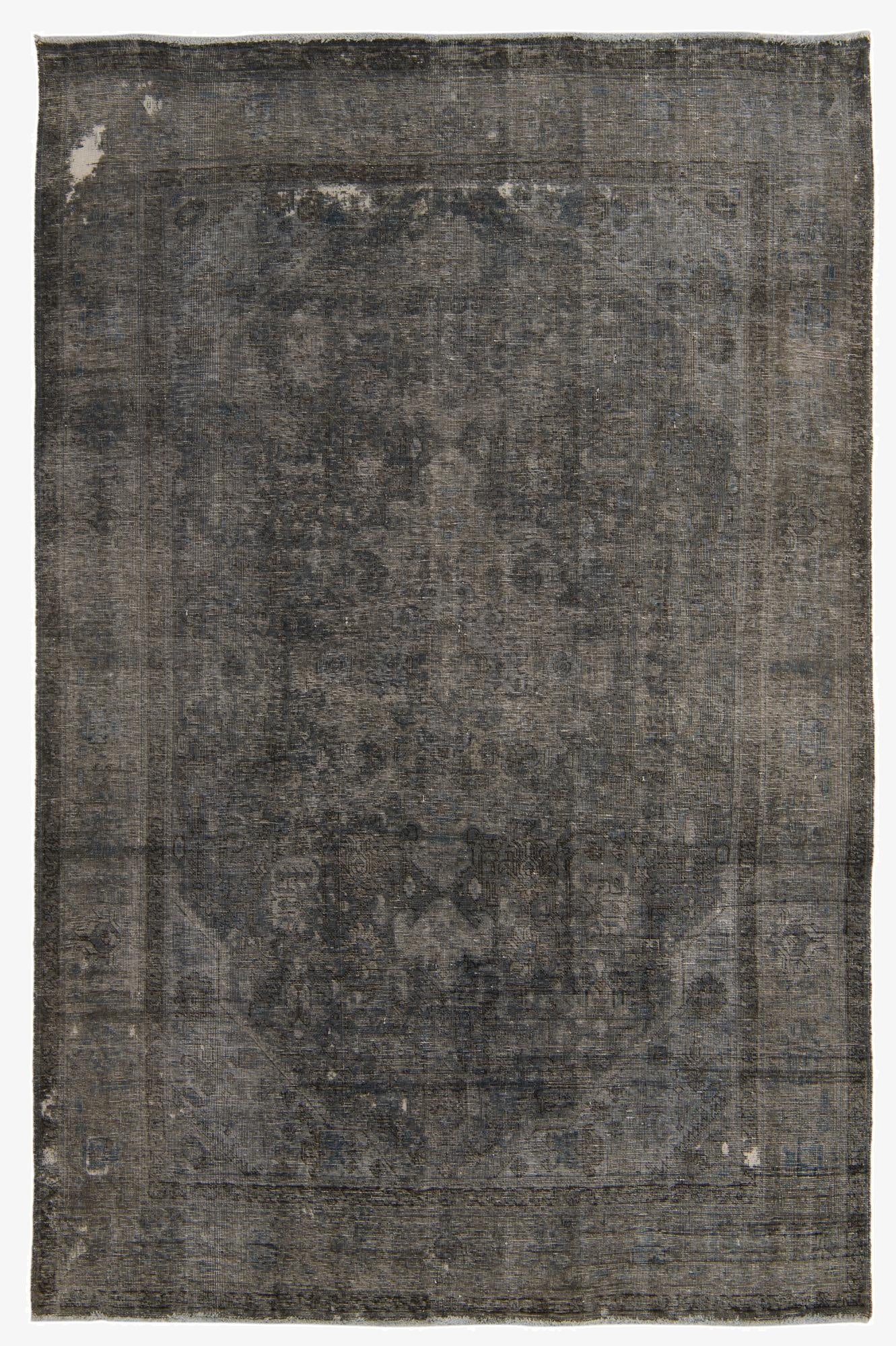 Primary image 6' 4 x 9' 10  Hand Knotted Ultra Vintage Persian Wool Rug