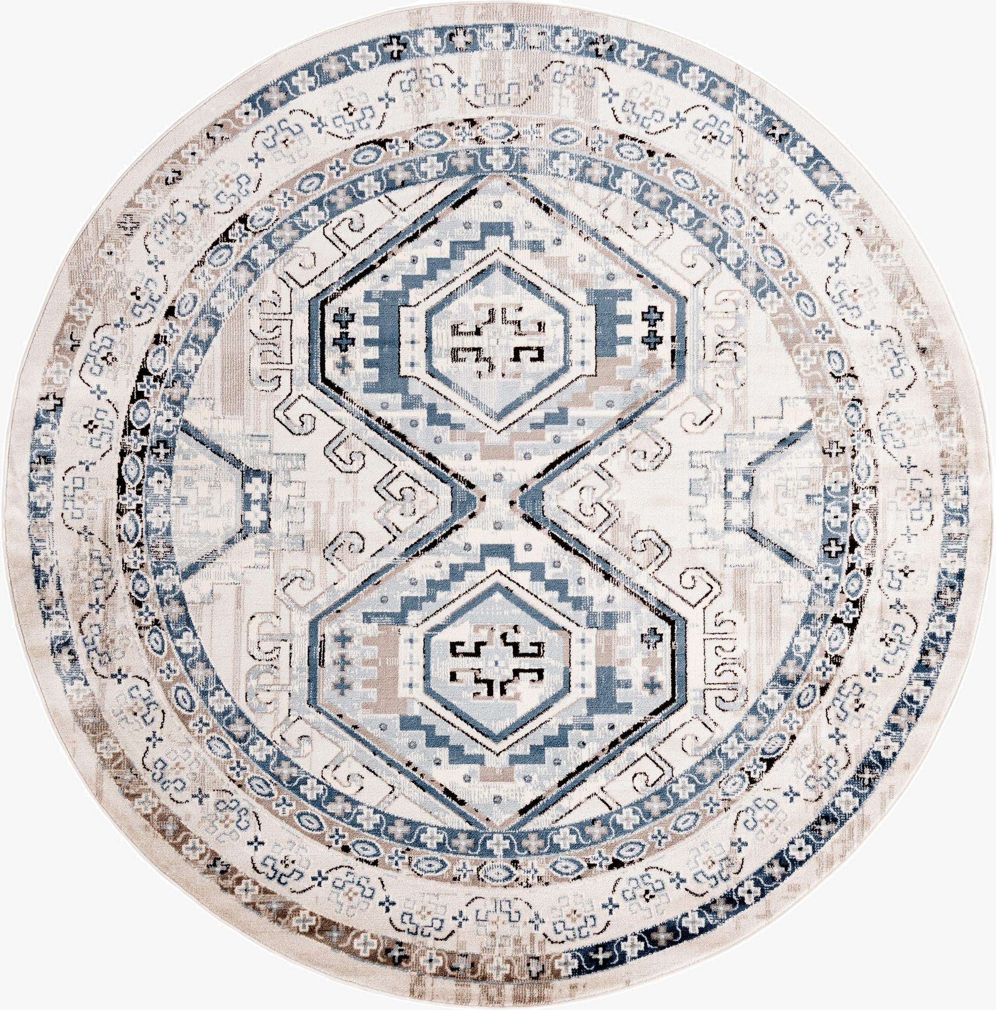 7' 10 x 7' 10 Charlotte Round Rug