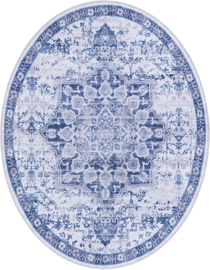 Detail image of 5' 3 x 5' 3 Washable Renaissance Round Rug