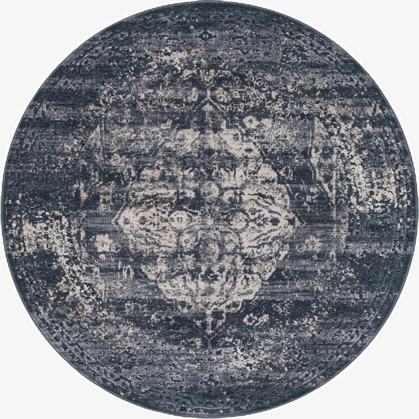 4' x 4' Villa Round Rug